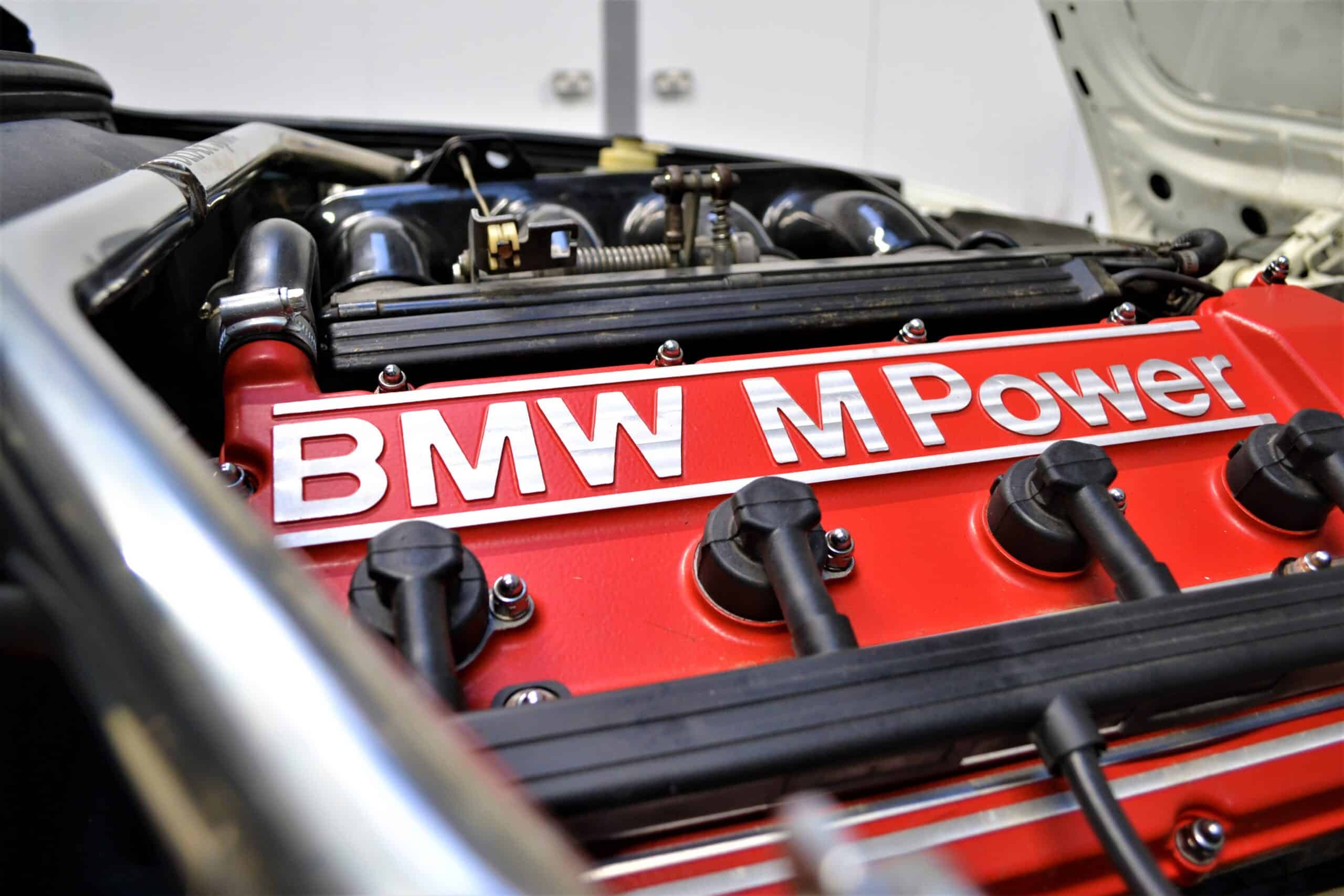 BMW M Power engine of E30 M3 Track Day car.