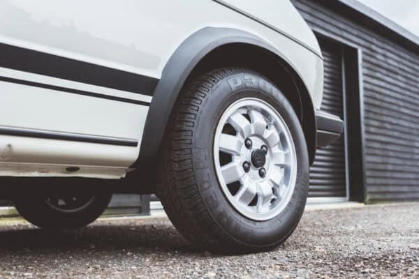 Pirelli Tyres and alloys on Golf GTI MK1.