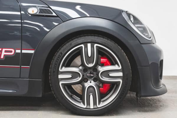 7.5 x 17-inch light-alloy Wheels on Thunder Grey Mini Cooper S R56 John Cooper Works GP2.