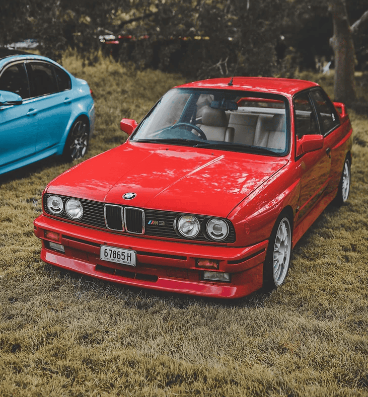 Front exterior of E30 M3.