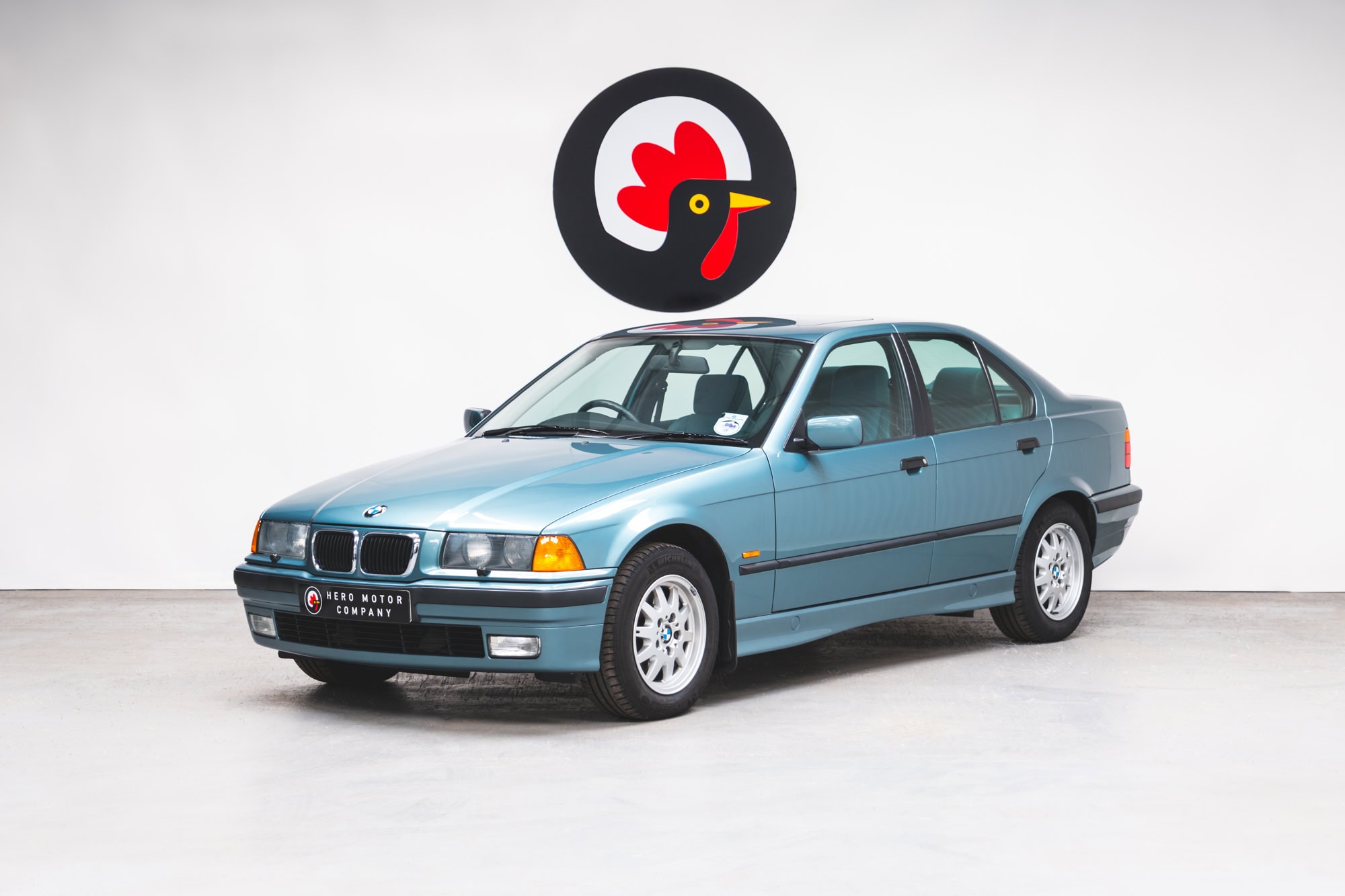 Front nearside exterior of BMW 1997 E36 523 TDS