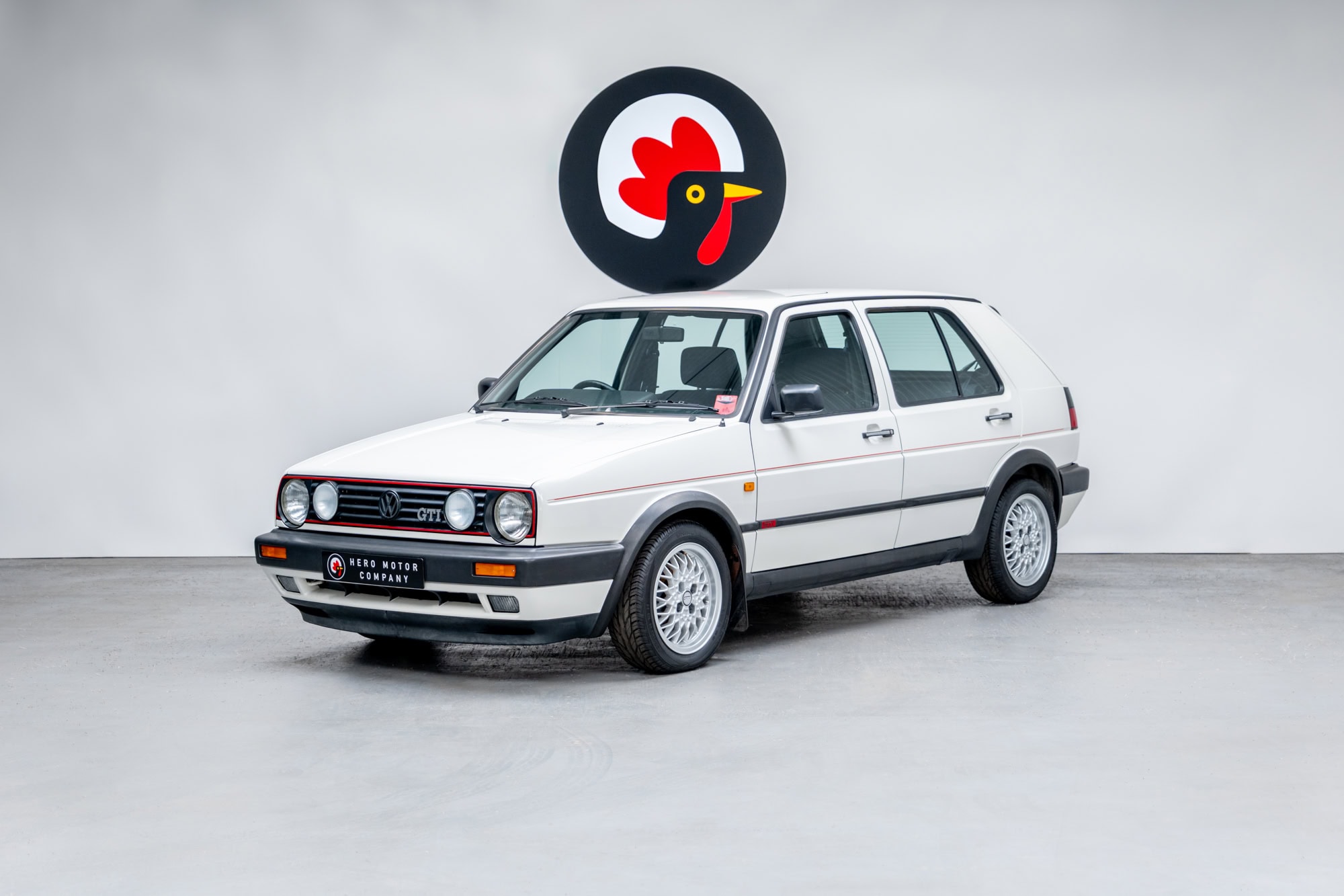 Front nearside exterior view of VW Golf GTI MK2 5 Door 8V
