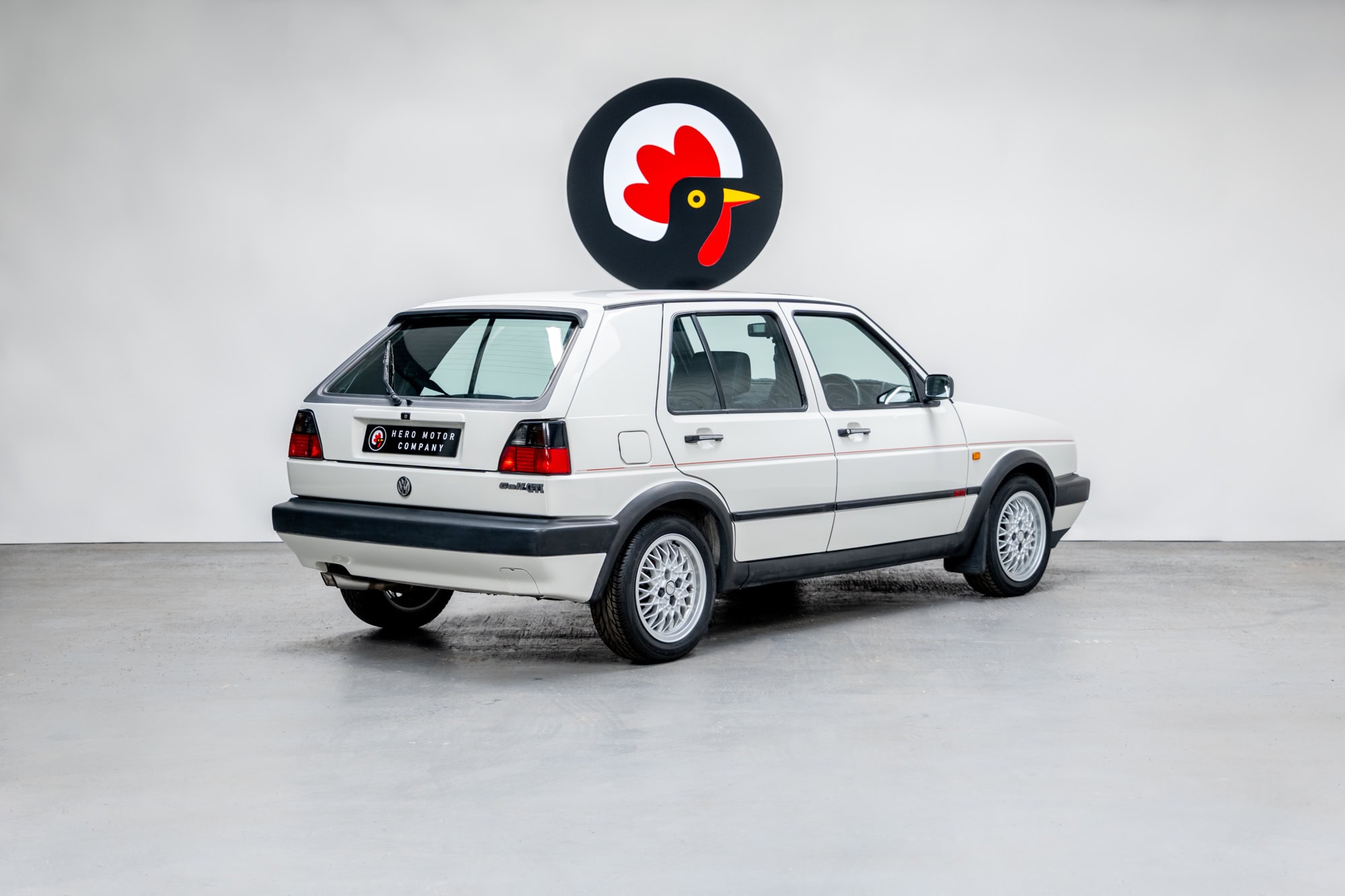 Rear offside exterior view of VW Golf GTI MK2 5 Door 8V